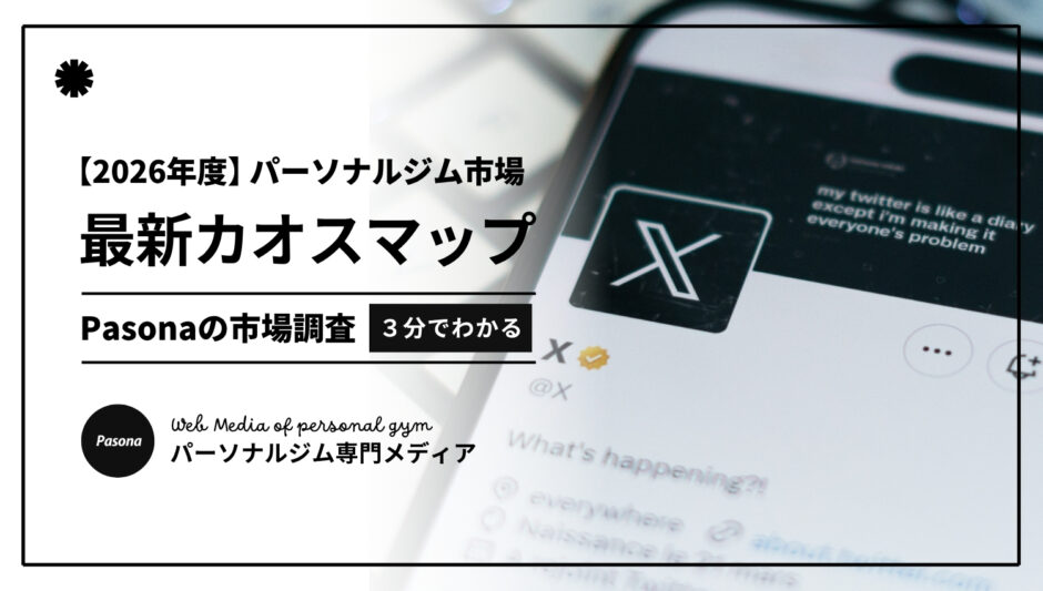 パーソナルジム市場カオスマップ_アイキャッチ